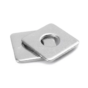 Carbon Steel Zinc-planted Large Square Washer Standard Plain Washer for Construction Fastener