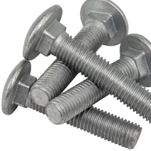 Carriage Bolts 1/2” 1/4” 3/8” 5/16” Grade 8.8 10.8 Carbon Steel Hot Dipped Galvanized HDG ASME ANSI ASTM Metric Zinc Plated