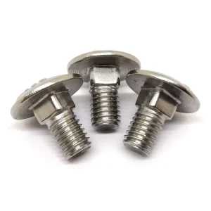 Carriage Bolts Screws DIN 603 Wing Nut DIN 315 A2/V2A Stainless Steel Full Thread Head