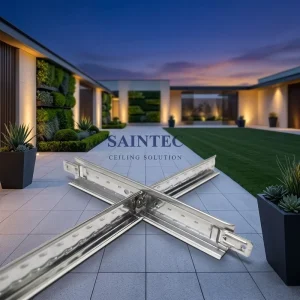 Ceiling T-Grid Components Main Tee Cross Tee Wall Angle Suspended Ceiling Frame