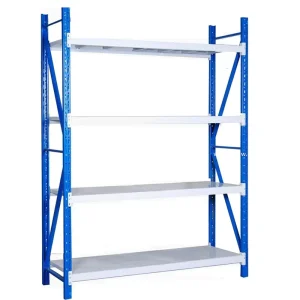 Certificated Warehouse Storage Equipment Assemble Bolted Steel Racking System Heavy Duty Shelf Rack Corrosion Protection 500kg