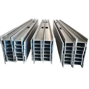 Certified S235JR Non-Alloy Carbon Steel Profile Welded H Section Beam 150x75x5x7 OEM/ODM Curtain Wall Keel Cutting
