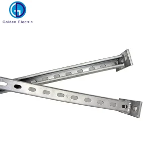Channel Arms Cantilever Brace Bracket 1-5/8″*1-5/8″ Channel Steel Pre-galvanized Spray Paint