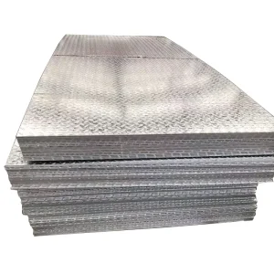 Checkered Steel Coil Checkered Plate 4.5mm 3mm Hdg Hot Galvanized Checkered Galvanized Steel Sheet 4×8 for Floors
