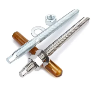Chemical Anchor Bolt M12x150mm Carbon Steel with Epoxy Resin for Concrete Reinforcement