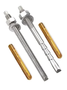 Chemical Anchor Bolt Resin Anchor Bolt Threaded Rod Concrete Fixing Anchor Construction Fastener Chemical Anchor Supplier M8 M10
