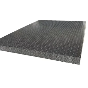 Chequered Diamond Carbon Steel Plate 3mm 8mm for Anti Slip Stair Treads