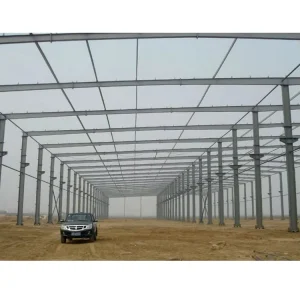 China Custom Design Light Steel Structure Prefabricated Warehouse with Welding Services From Steel Structure Factory