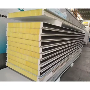 China Duowei High Quality China Glasswool Sandwich Interior Wall Panel for Container House