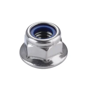 China Factory Fastener Customized Oem Odm M3 M6 M8 M12 M14 High Precision Zinc Black Copper Stainless Steel Hex Flange Nut