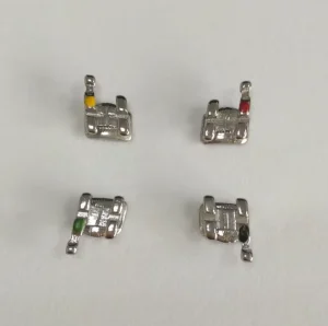 China Factory Stainless Steel Orthodontic Materials MBT Tooth Brackets