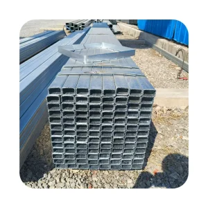China Factory Supplies Carbon Steel Galvanized Square Tube Rectangular Hollow Steel Tube