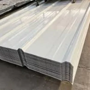 China Galvanized Color Coated Corrugated Steel Roofing Sheets with Bending ASTM Standard DX51D Grade