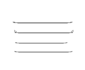 China Galvanized Steel Vertical Diagonal Bay Brace for Ringlock Scaffolding