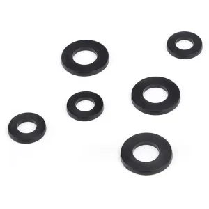 China M3 M4 M6 M8 M10 M12 Flat Washers Nylon Hard Soft Plastic Washers