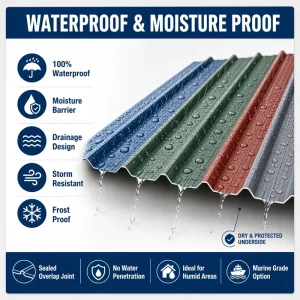 China Made Spot High grade Galvanized Color Coated Corrugated Sheet Color Coated Roofing Panel