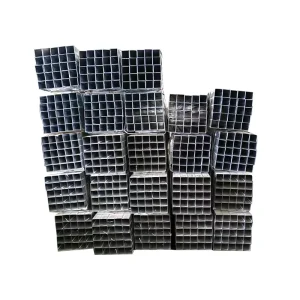 China Manufacturer Competitive Price Hot Dipped SHS RHS 40X40MM 120X120MM Galvanized Steel Square Rectangular Tube Pipe