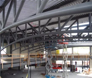 China Modern Designed Professional Steel Truss Structure Airport Waiting Hall Terminal Building