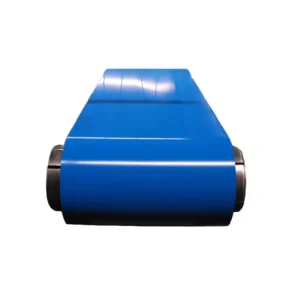 China Origin Ppgi Galvanized Ral 5017 5016 5015 Corrugated Sheet Manufacture Color Coated Steel Coil