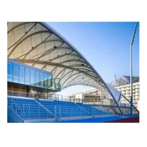 China Steel Pipe Truss Construction Building Sports Gymnasium Arched Roof Sports Hall