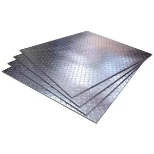 China Steel Plate Manufacturer Thick Embossed Galvanized Steel Plates for Export