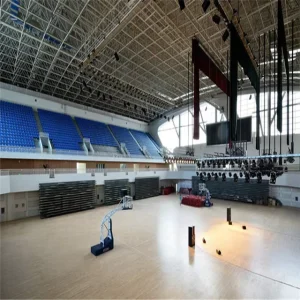 China Steel Structure Factory 5000 square Meters Steel Truss for Sports Hall Steel Pipe Truss Roof Shed