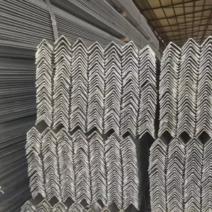 China Supplier A36 Gr50 SS400 ETC Hot Rolled Carbon Steel Angle Bar Galvanized Unequal Type Angle Iron L Shaped Steel