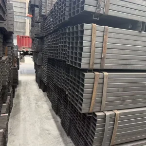 China Supply Square Carbon Steel Tube Welded Steel Pipes Rectangular Tube Structural Carbon Steel Square Tube for Construction