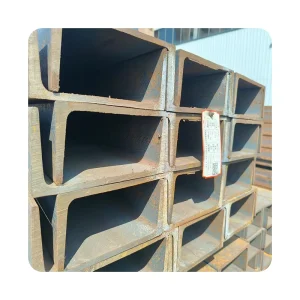 China factory low price standard size u channel steel galvanized steel channel steel profile