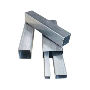 Chinese Factory Steel Hollow Section Galvanized Pipe 40×40 75×75 Welded Rectangular Square Steel Tube
