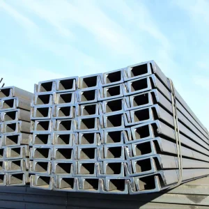 Chinese GB Hot Rolled Steel Channel C U Shape Hot Dip Galvanized Black Coated ISO9001 Certified Welding Cutting Bending Tyne