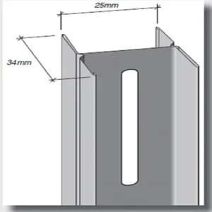 Chinese Manufacturer h Section Shaftwall Liner Steel H Stud for Ceilings and Grids
