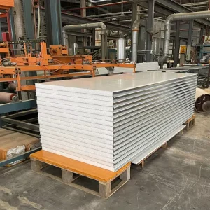 Cleanroom Aluminum Honeycomb Sandwich Panel Fire Resistant Eco Friendly Magnesium Color Steel for Wall Ceiling Systems