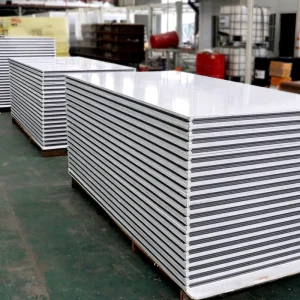 Cleanroom Sandwich Wall Ceiling Panel Fireproof Color Steel Purification Board for Hospital Laboratory Wall System