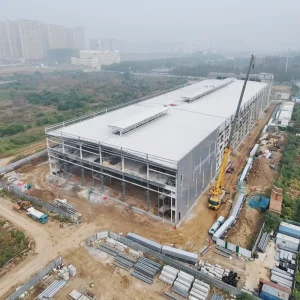Climate-Resistant Prefabricated Warehouse Steel Structure Cold Storage Port Warehousing & Light Industry