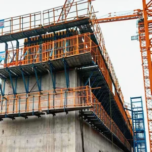 Climbing Formwork Dam Formwork System Tie Rod Hydraulic Projects Adjustable Curved Steel Wood European Design Total