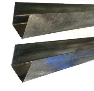 Clip-In U-Shaped Galvanized Steel Wall Angle for Suspended Ceiling