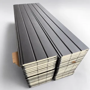 Coastal Grade Corrosion Resistant Polyurethane Exterior Decorative Wall Cladding Metal Siding Sandwich Panel