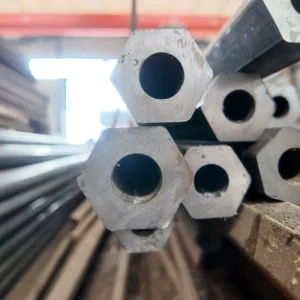 Cold Drawn Hexagonal Special-Shaped Tube ASTM A179 90*10mm (3.5*0.4″)For Heavy Equipment Drive Sleeves Custom Size