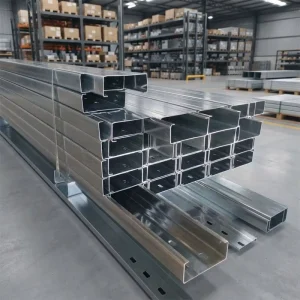 Cold-Formed C Purlin Q235B/Q345B/Q420 Precision Roll-Formed for Steel Plant Secondary Purlins Wall Girts & Bracing