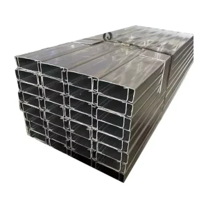 Cold Formed Galvanized C Channel Steel Q235B Q355 C Purlin for Building Support Frame