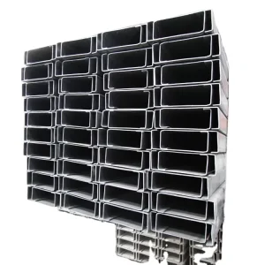 Cold Formed Steel C Purlin C Channel Height 120mm Q235B HDG Z275 1.2 2.5mm for Prefab House Wall and Roof Girt
