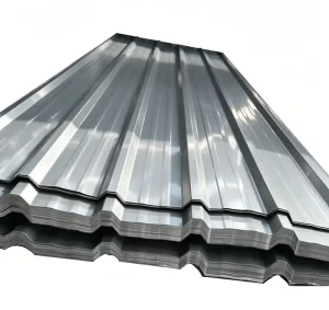 Cold Rolled Corrugated Color Coated Steel Roofing Sheets Galvanized Metal Roof Panels Cutting 0.2-1mm Thickness