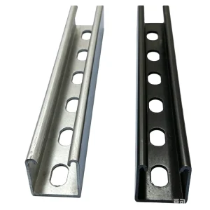 Cold Rolled Q235 Q355 Carbon C Channel Steel Black C Purlin For Factory Building Structural Support