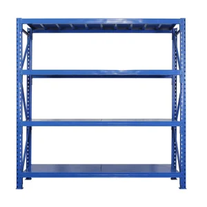 Cold Rolled Steel Assembly Column Piece Diamond Hole Warehouse Shelf Large Load Warehouse Storage Rack