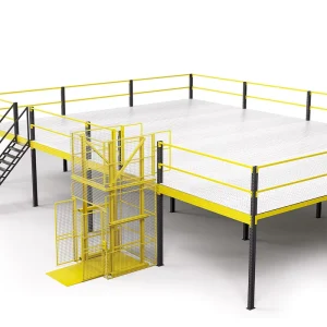 Cold Rolled Steel Boltless Mezzanine Racking System with Corrosion Protection Multi Layer (1 5 Layers) 4mm Thick Powder Coated