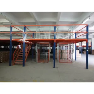 Cold Rolled Steel Mezzanine Floor Platform, Anti-Corrosion Warehouse Storage Racking System