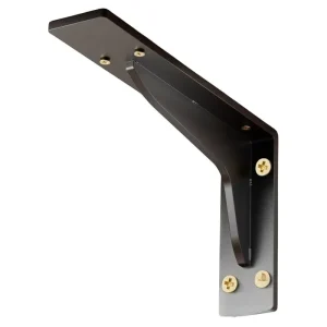 Cold Rolled Steel Thickened Triangular Wall Mounted Cantilever Bracket with Widened One Piece Design for Fixed Shelf Support