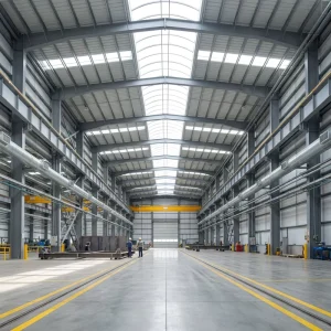 Cold Storage Warehouse Durable Large Span Steel Frame Building for Industrial Cold Room and Agricultural Logistics Center