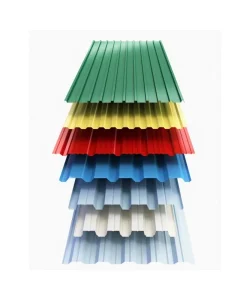 Color Coated Corrugated Metal Sheet Weather Resistant Panel BIS Certified Precision Cutting Welding Service for Building Roofing